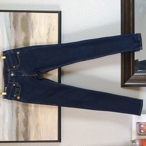 TRUE RELIGION STELLA LOW RISE SKINNY JEAN |LIKE NEW| DARK BLUE SIZE 25